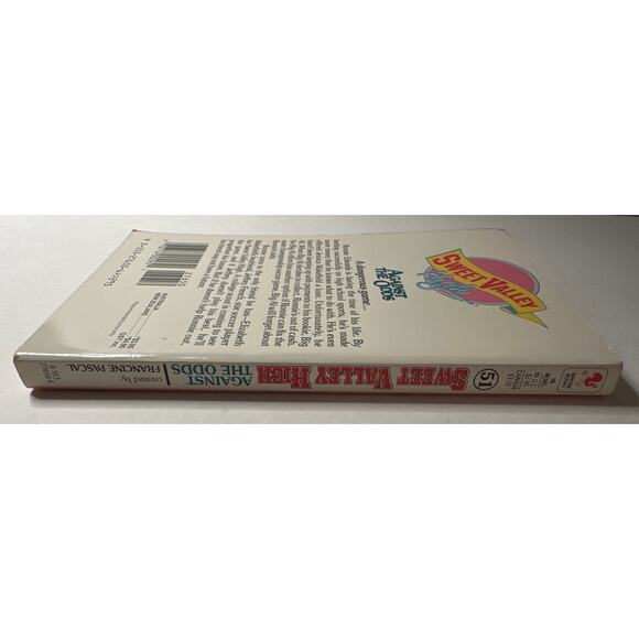 Sweet Valley High 1ST Edition First Print Book #51 Against The Odds VTG 1980s - Picture 4 of 8